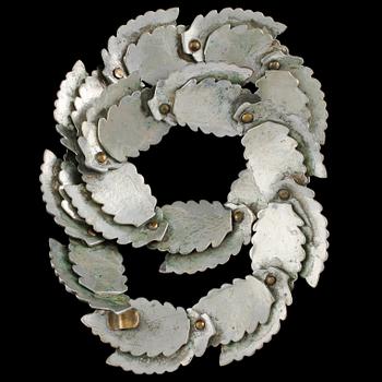 An Estrid Ericson pewter collier, Svenskt Tenn, Sweden, ca 1958-59.