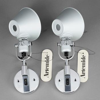 VÄGGLAMPOR, ett par, "Tolomeo Micro Faretto", Giancarlo Fassina and Michele de Lucchi, Artemide.