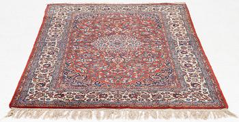An Isfahan rug, c. 225 x 150 cm.