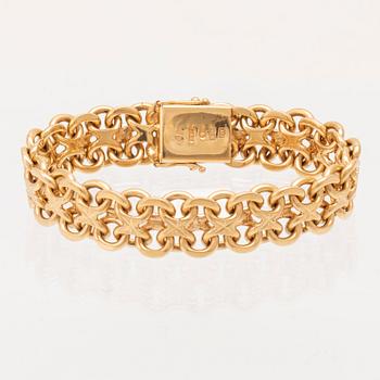 Bracelet x-link 18K gold.
