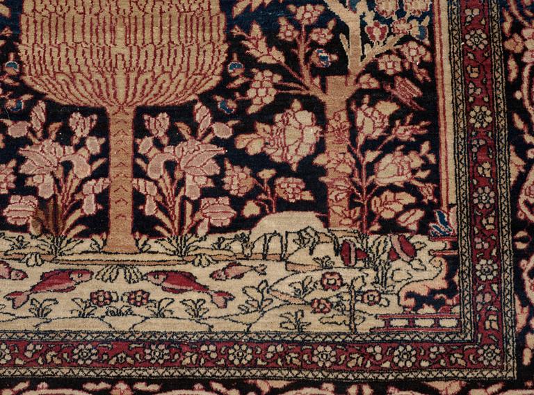 SEMI-ANTIQUE ESFAHAN. 200 x 138,5 cm.