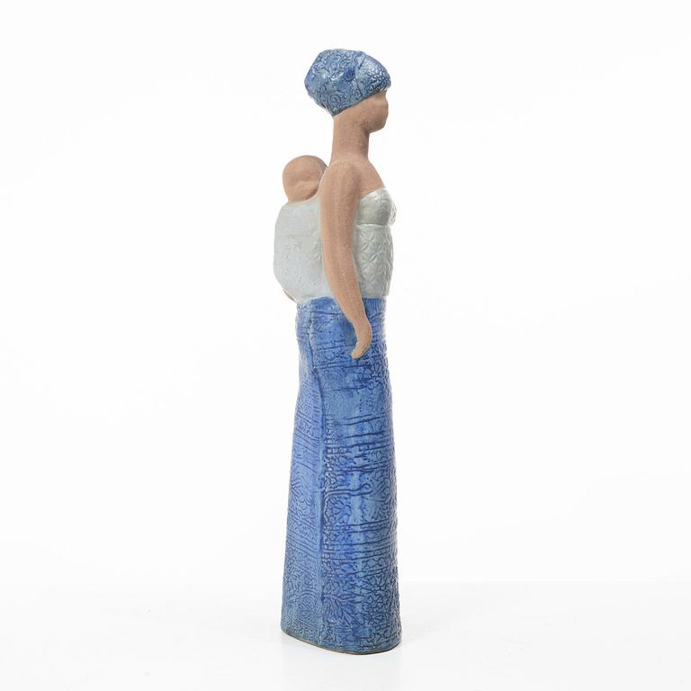 Lisa Larson, a stoneware figurine, K-studion, Gustavsberg, Sweden.
