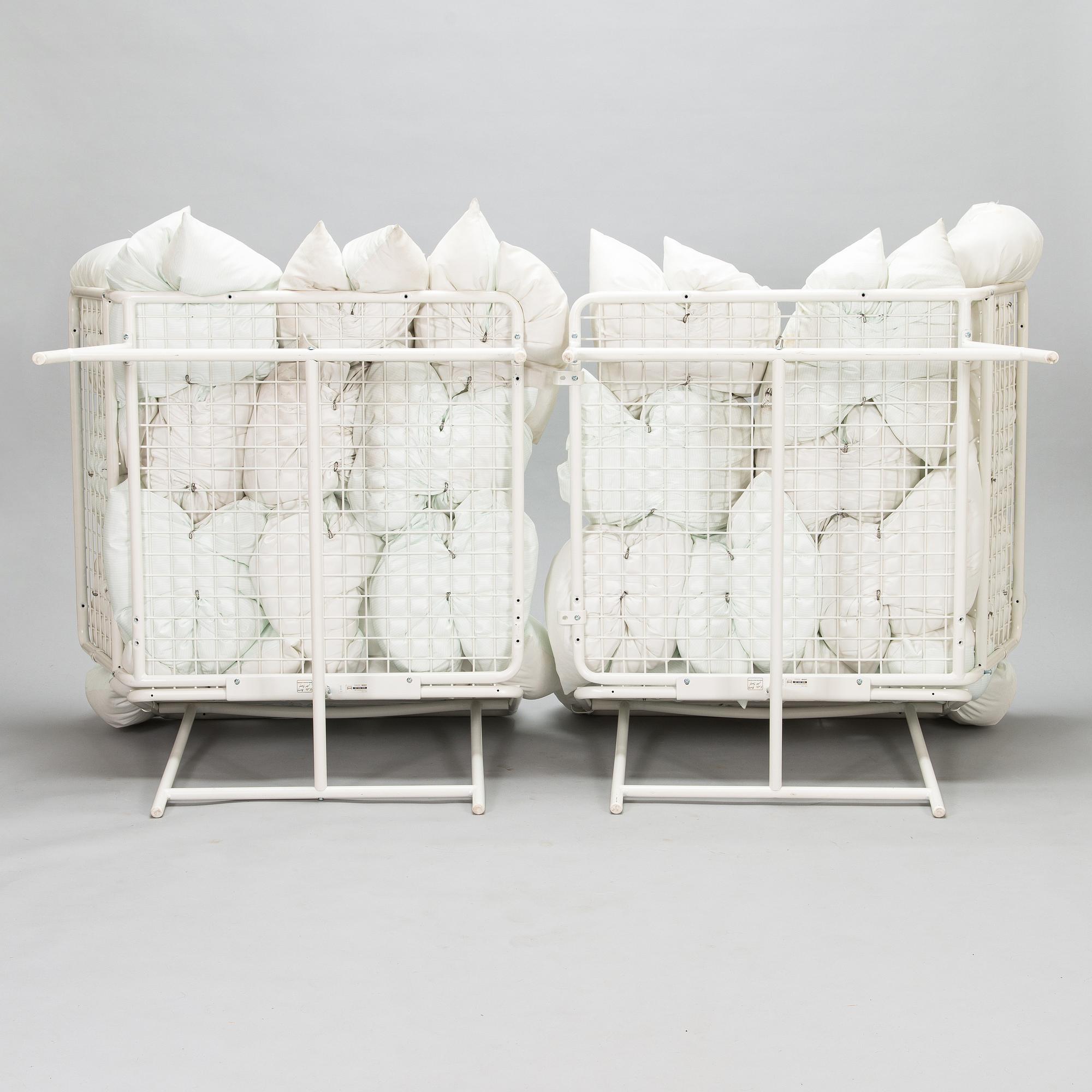 Kate Booy  & Joel Booy, Sofa or a pair of armchairs 'Loveseat with 36 pillows,' IKEA PS 2017.