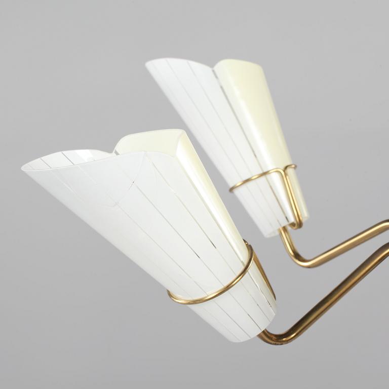 TAKLAMPA, 1950/60-tal. Höjd 65 cm.