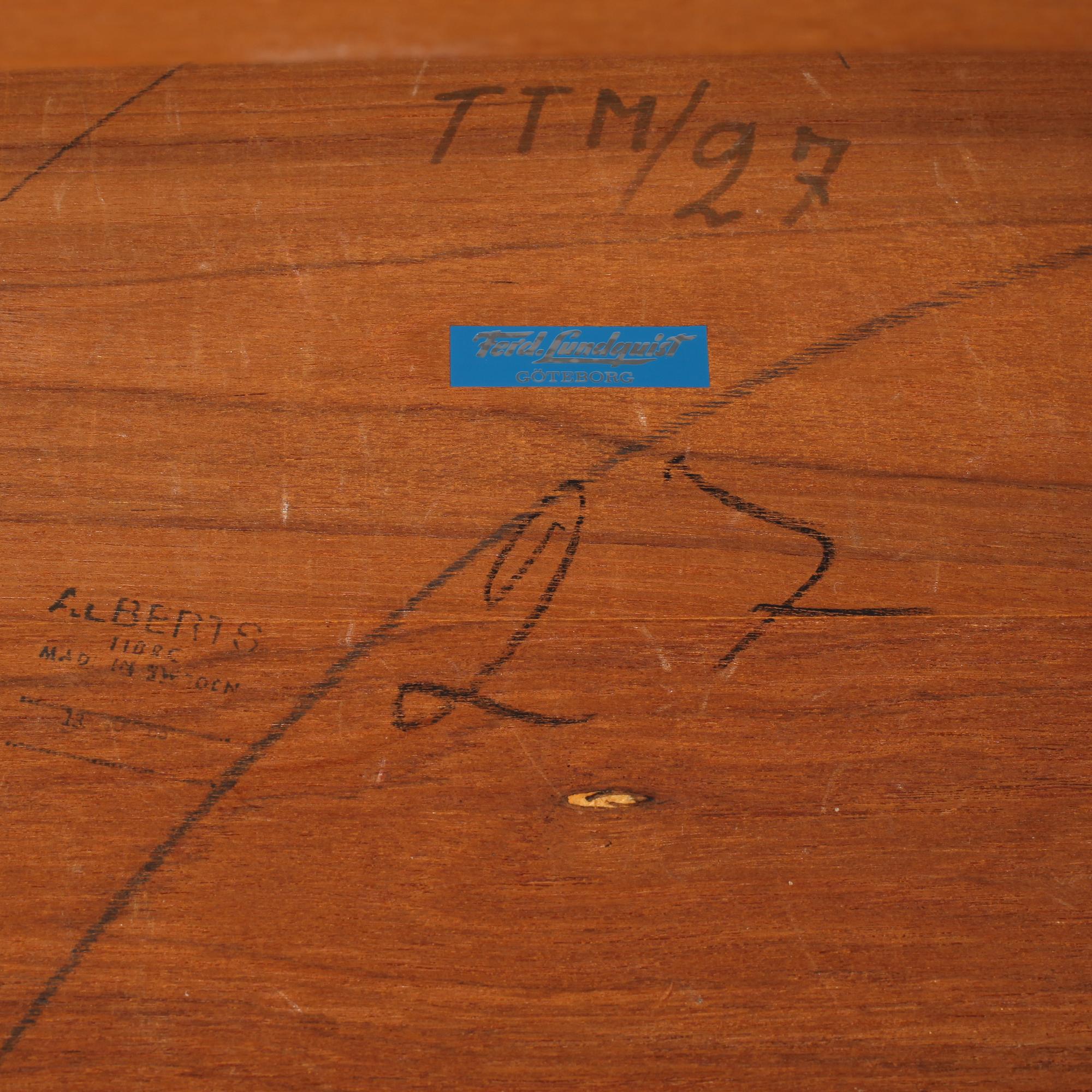 SOFFBORD, Ferdinand Lundqvist, 1900-talets mitt.