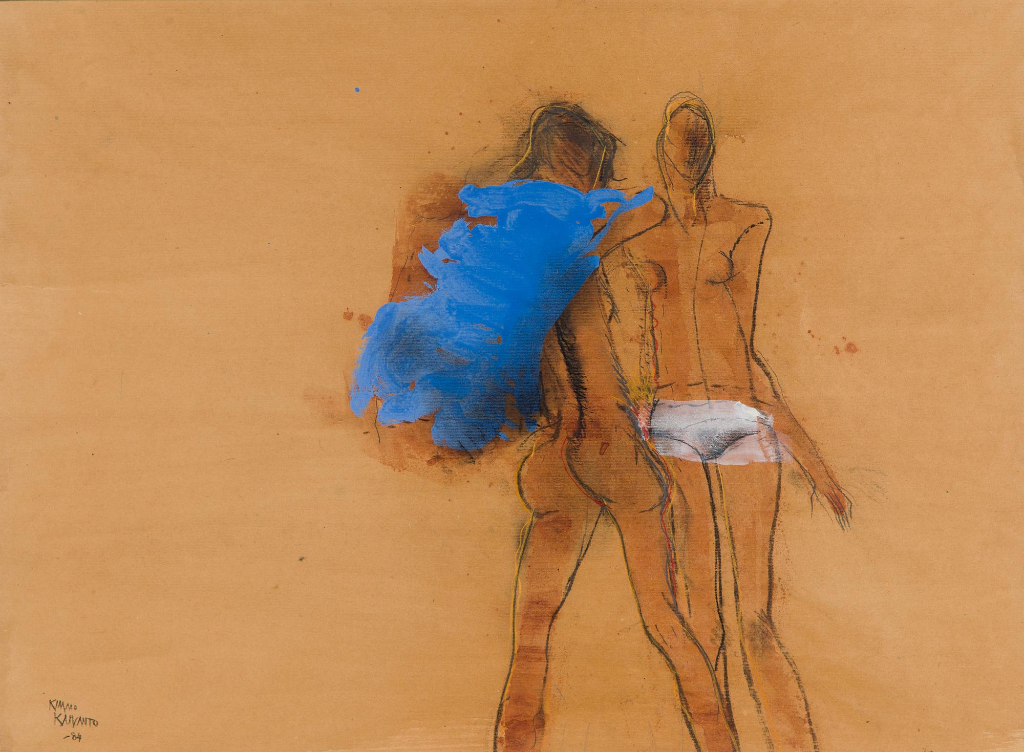Kimmo Kaivanto, "Sininen vaate" (Blue garment).