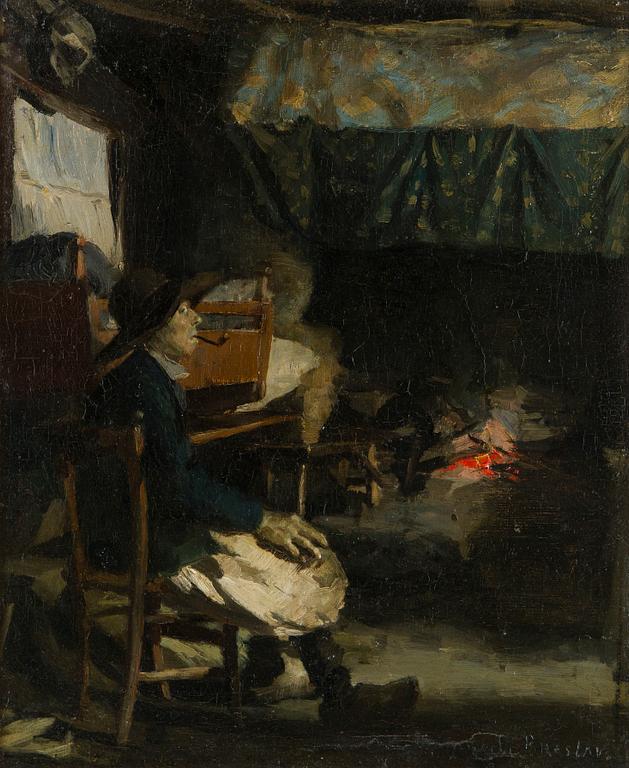 Louise Catherine Breslau, Hos kopparslagaren.