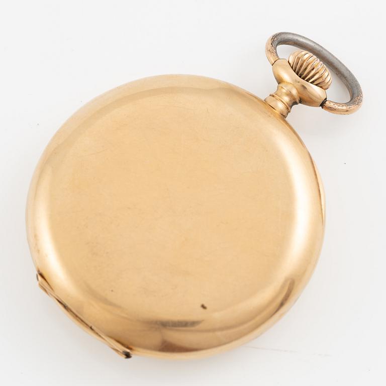 Fickur, 18K guld, 50,5 mm.