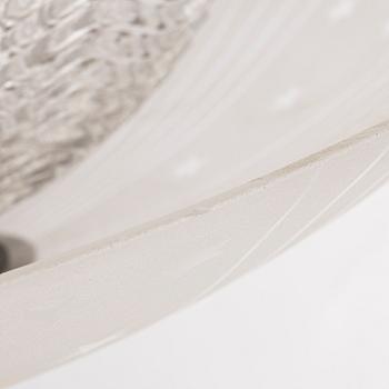 A ceiling lamp, Orrefors, 1950s.