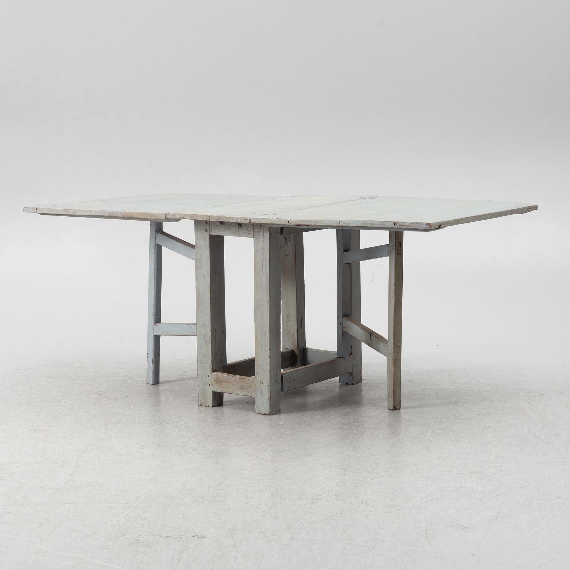 Gate leg, table, 19th century.