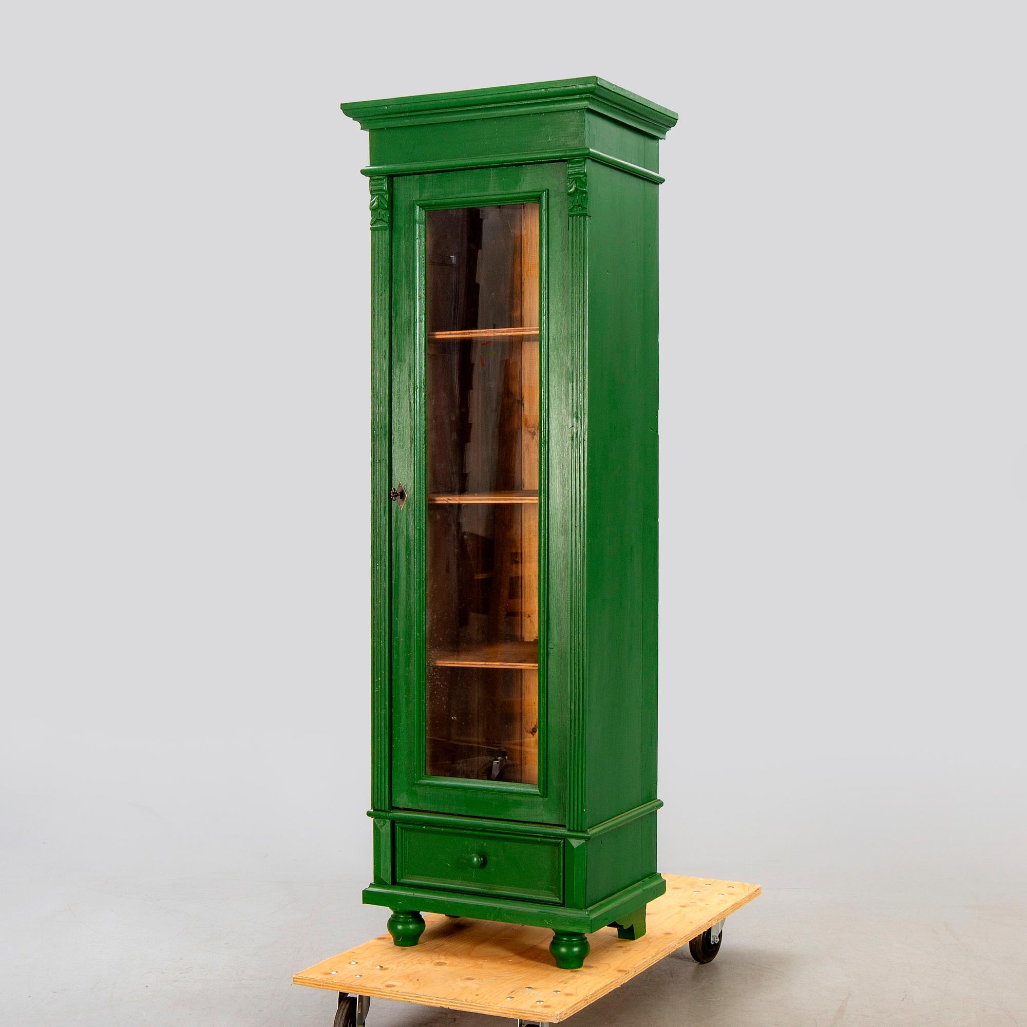 A 20th century display cabinet.
