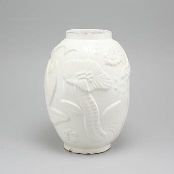 ANNA-LISA THOMSON, golvvas, lergods, Upsala Ekeby, 1940-tal.