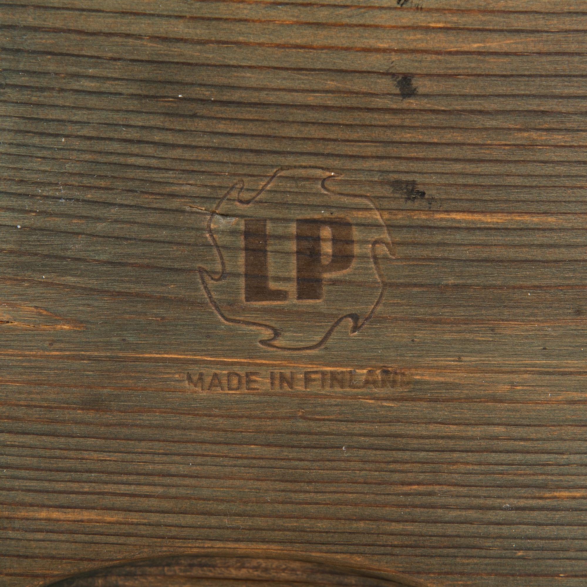 Ilmari Tapiovaara, pallar, ett par, "Pirkka" Laukaan Puu 1900-talets mitt.