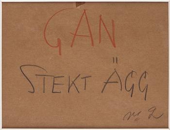 Gösta Adrian-Nilsson, "Stekt ägg nr 2" ("Fried Egg No. 2").