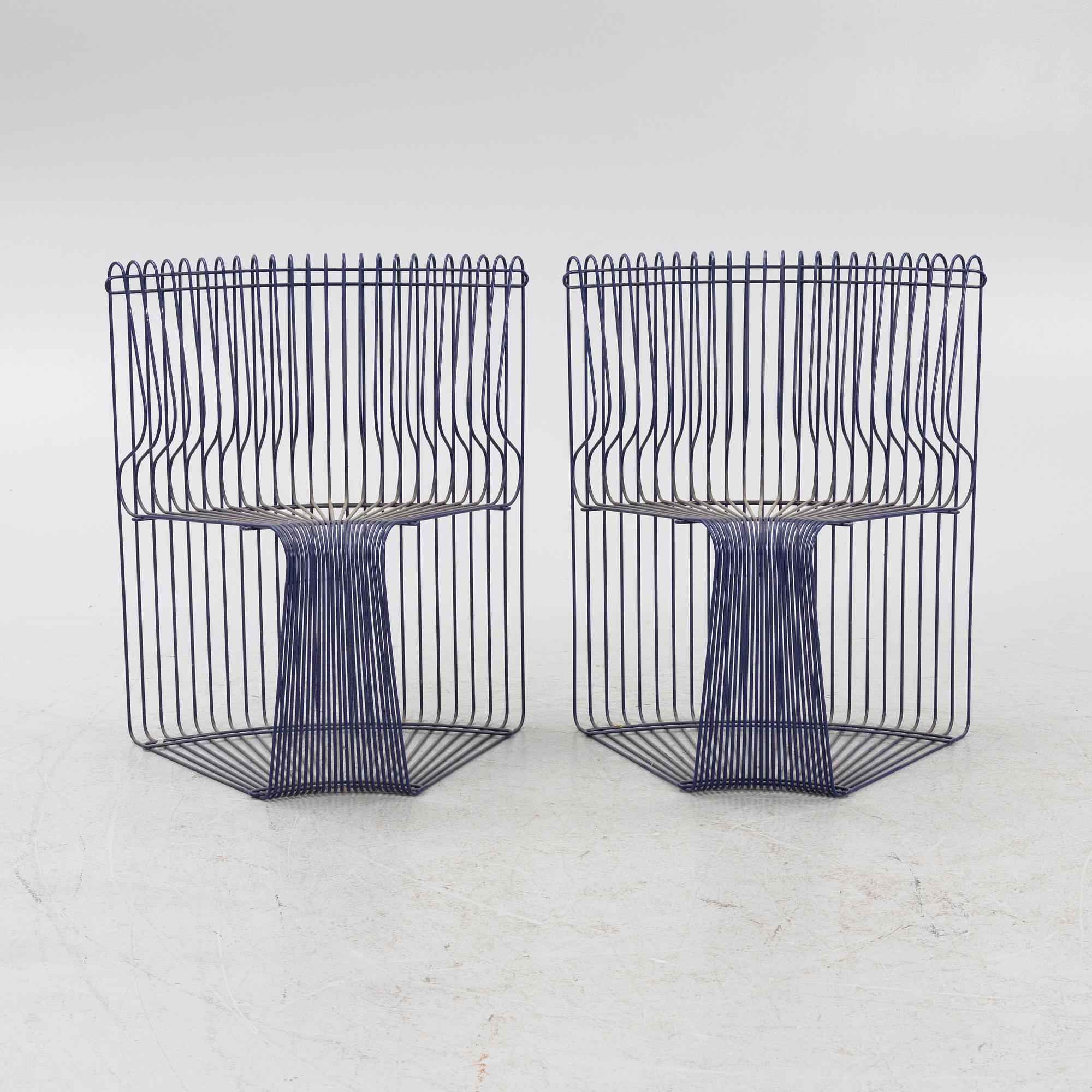 Verner Panton, a "Pantonova" dining table with 6 chairs,
Fritz Hansen, Denmark, 1970s.
