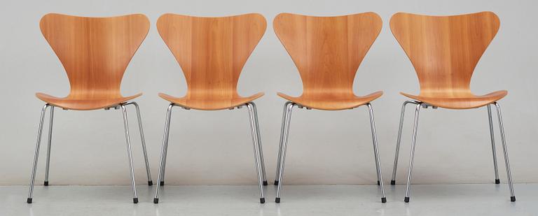 STOLAR, 4 st, "Sjuan" Arne Jacobsen, Fritz Hansen, 1999.