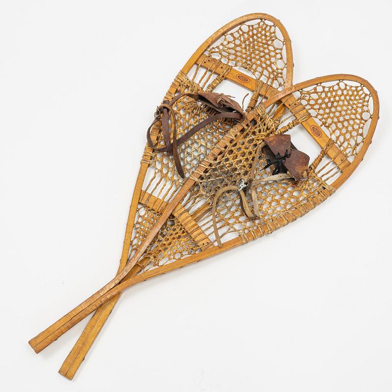 Snowshoes, a pair, Canada, first half of the 20th century.