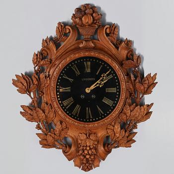 VÄGGUR, Linderoth, Stockholm, daterat 1874.