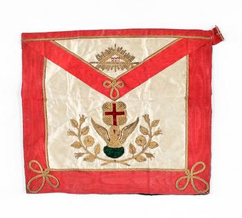 ORDENSINSIGNIER, 6 st, samt ORDENSBAND, sent 1800- samt 1900-tal.