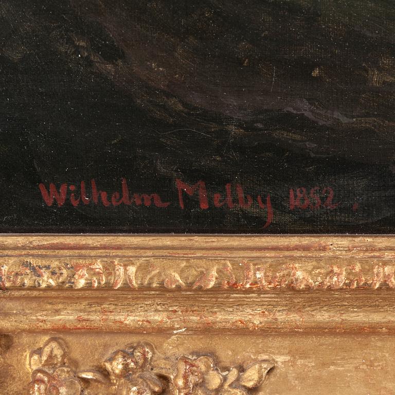 Wilhelm Melbye, Ships at sea.