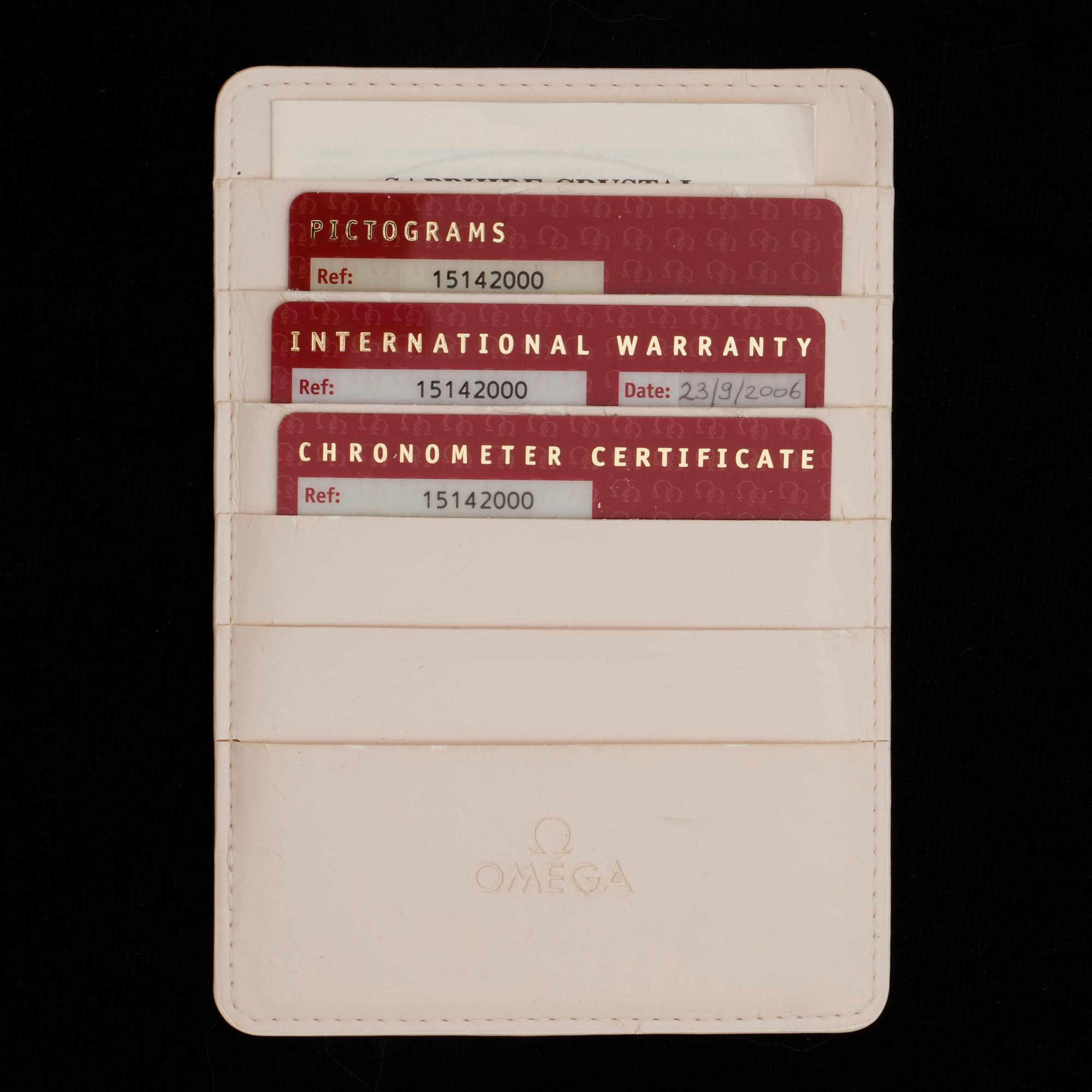 OMEGA, Constellation, Double Eagle, Co-Axial, Chronometer, chronograph, wristwatch 41 mm,