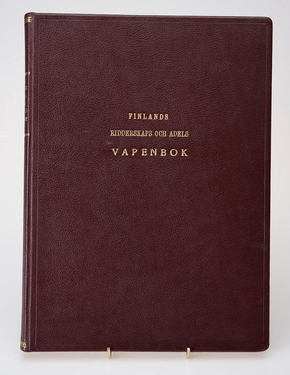 BOK, Granfelt, Finlands Ridderskap och Adelsvapen, jemte beskrivning, Tilgmann, Helsingfors 1888-1889.