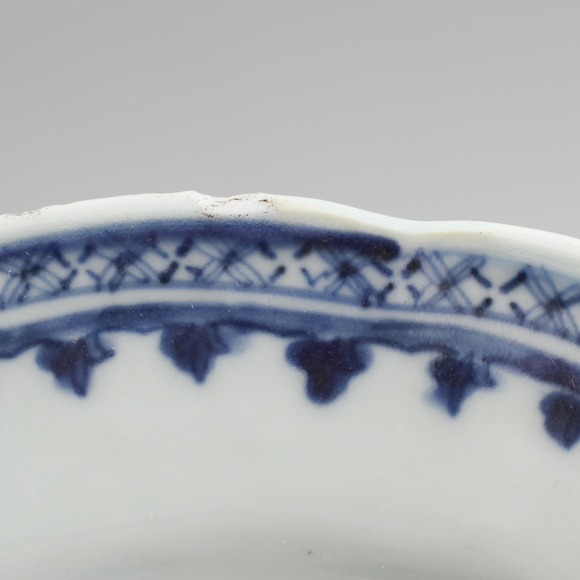 TALLRIKAR, 7 delar, porslin, Kina, 1700-/1800-tal.