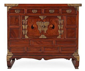 1590. A Korean cupboard, presumably 19th Century.