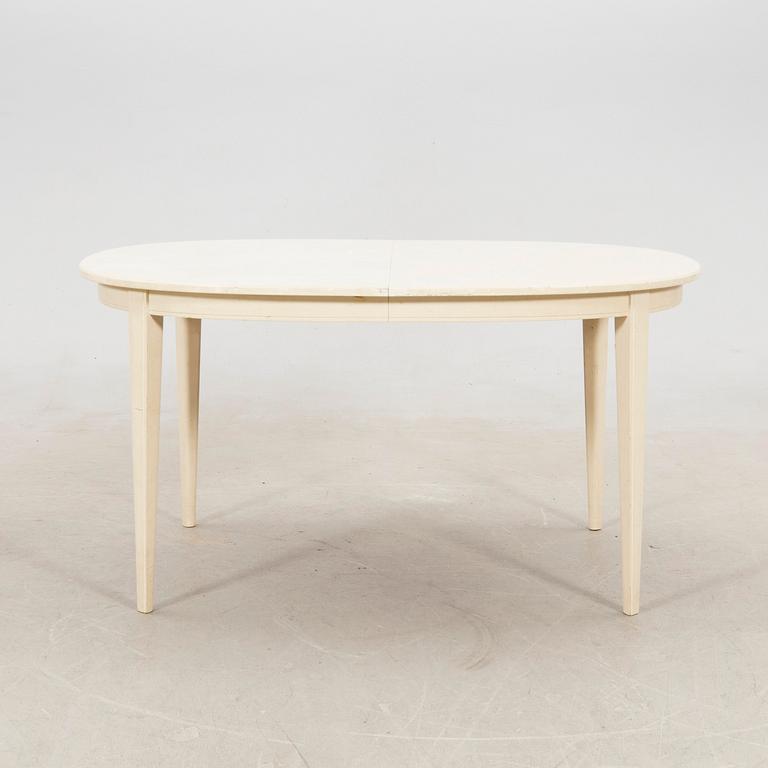 Carl Malmsten, dining table "Herrgården", second half of the 20th century.