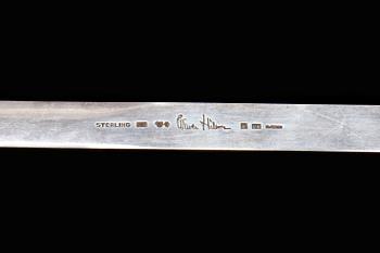 BREVKNIV, silver, Wiwen Nilsson, 1946. Vikt 34 g.