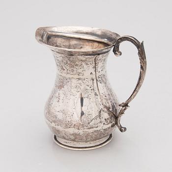 A silver pitcher from Egypt, latter half of the 20th century.