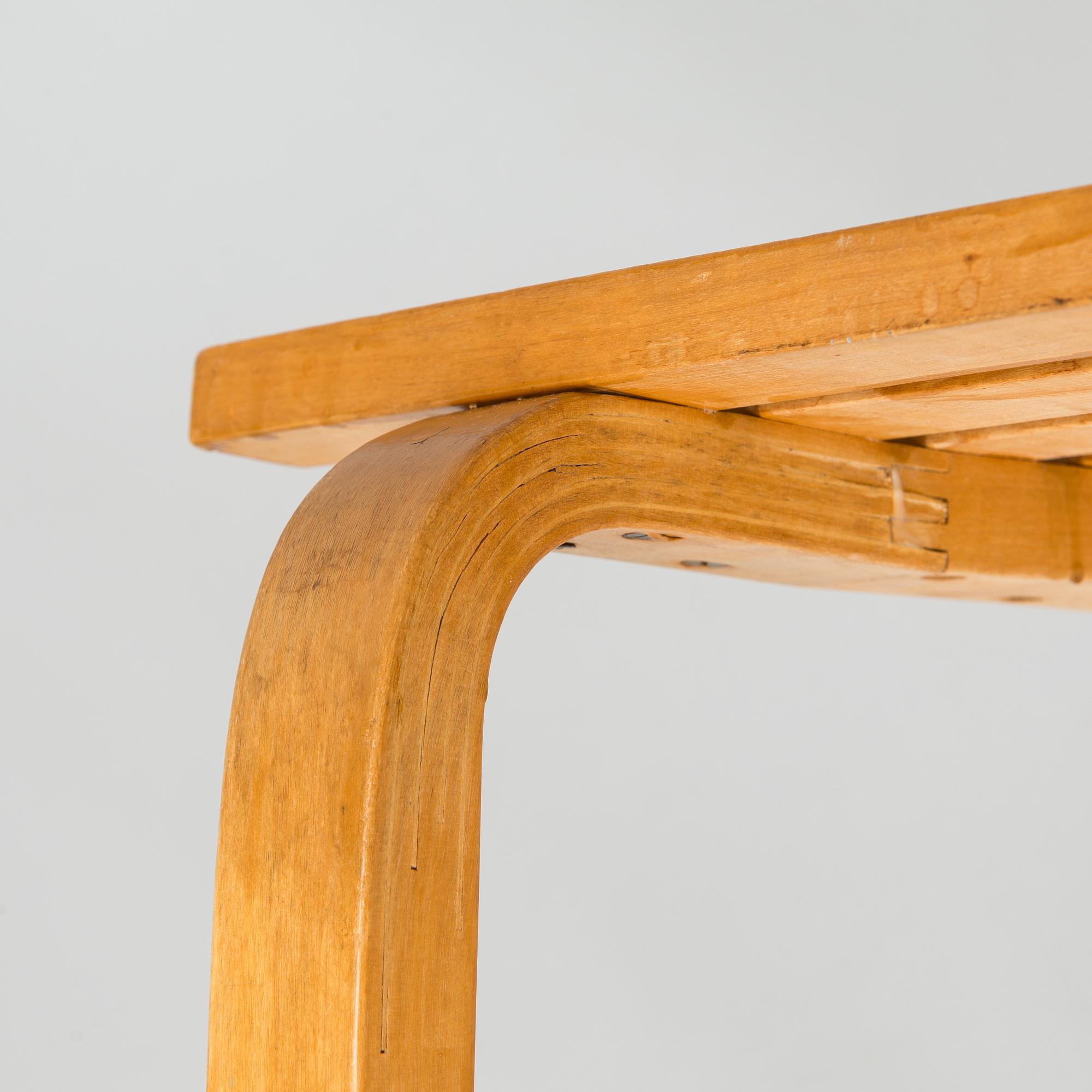 Alvar Aalto, a 1950s '107'  flower table for O.Y. Huonekalu-ja Rakennustyötehdas A.B.