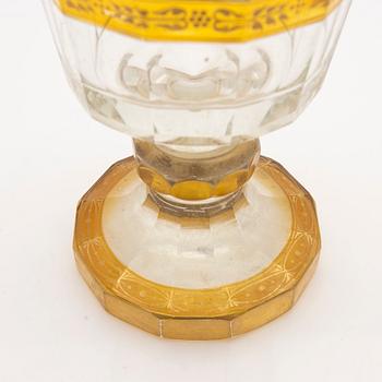 Lidded goblet, latter half of the 19th century.