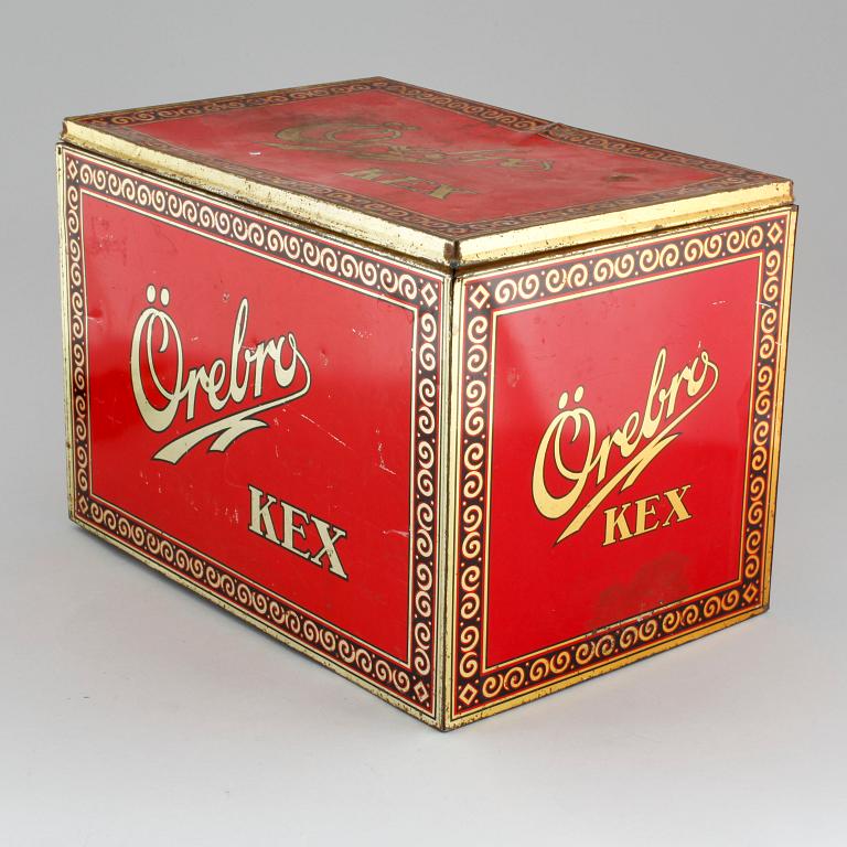 A box from Örebro Kex, middel of the 20th century.