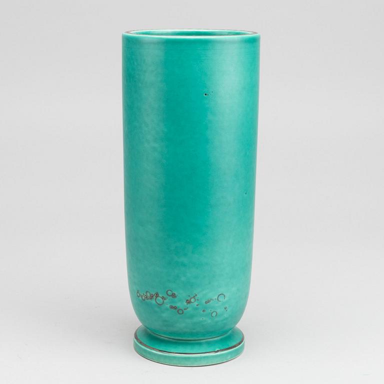 WILHELM KÅGE, vas "Argenta" Gustavsberg, stengods.