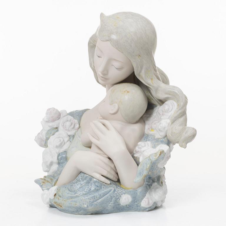 Lladró, figurine, "Contentment", Spain.