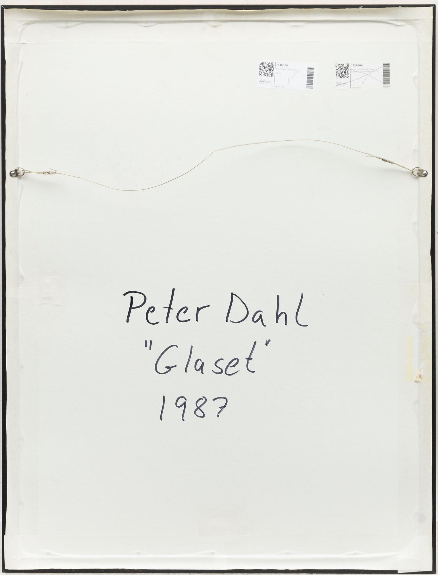 Peter Dahl, "The Glass".