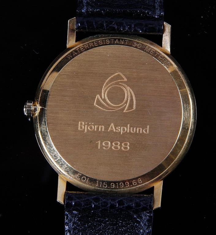 ARMBANDSUR, guld. Certina.