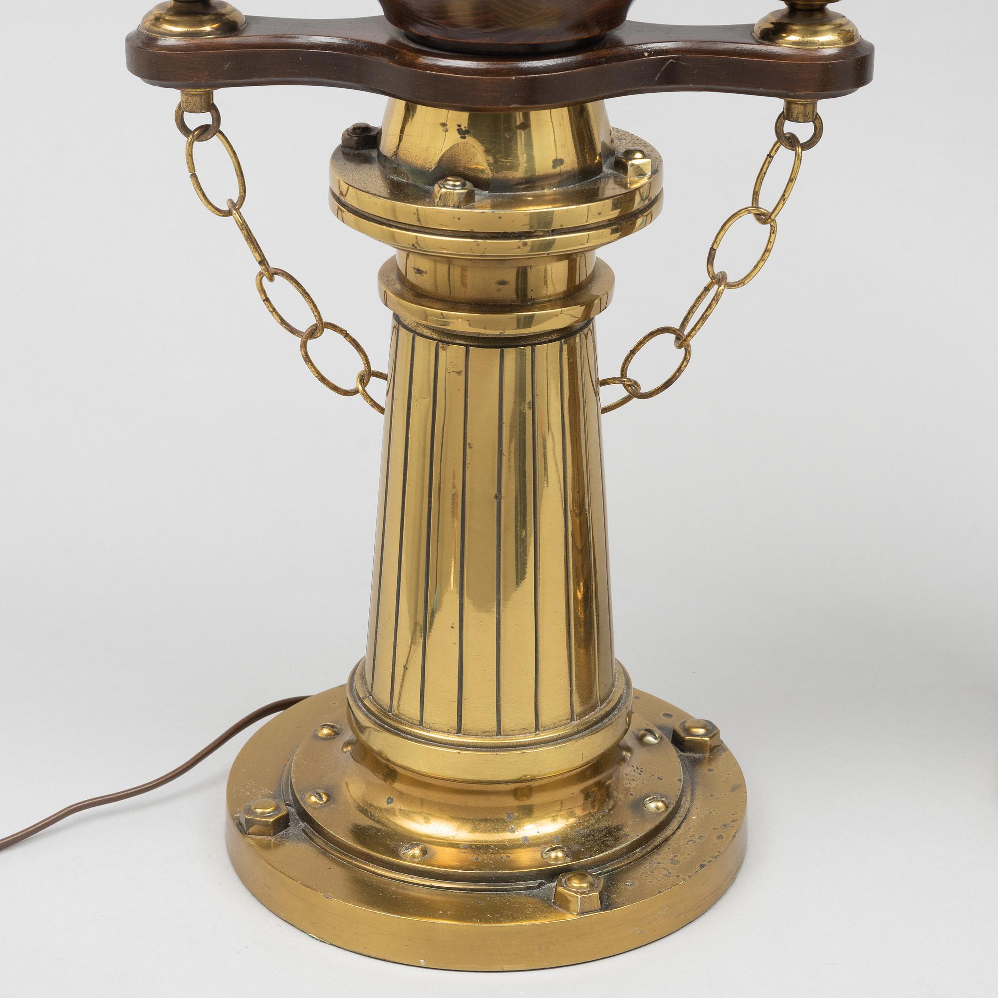 Bordslampor, ett par, Miranda AB, 1900-talets senare del.