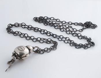 A pendant, "My friend" by Ole Lynggaard.