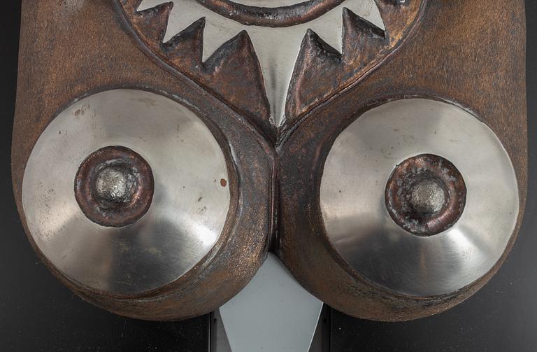 Mats Jonasson, a glass wall sculpture, "Syrinx", glass, Målerås, lim. ed. 2/29.