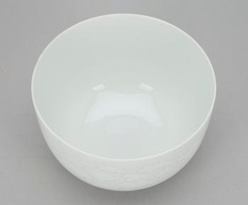 SKÅL, porslin, "Cumulus", Rut Bryk och Tapio Wirkkala, Rosenthal, Studio-linie. 1900-talets senare hälft.