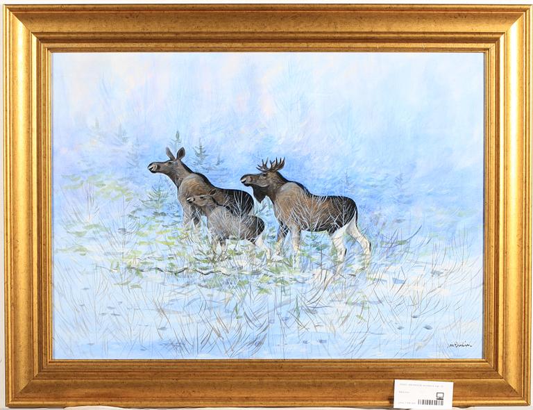 JAN RHODIN, blandteknik, sign.