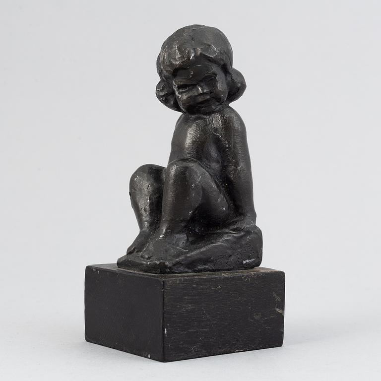 Carl-Einar Borgström, skulptur, brons, signerad.