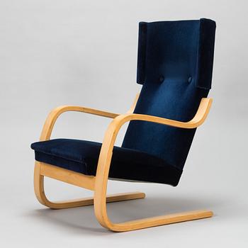 Alvar Aalto, fåtölj, modell  34/401  O.Y. Huonekalu- ja Rakennustyötehdas A.B. 1900-talets mitt.