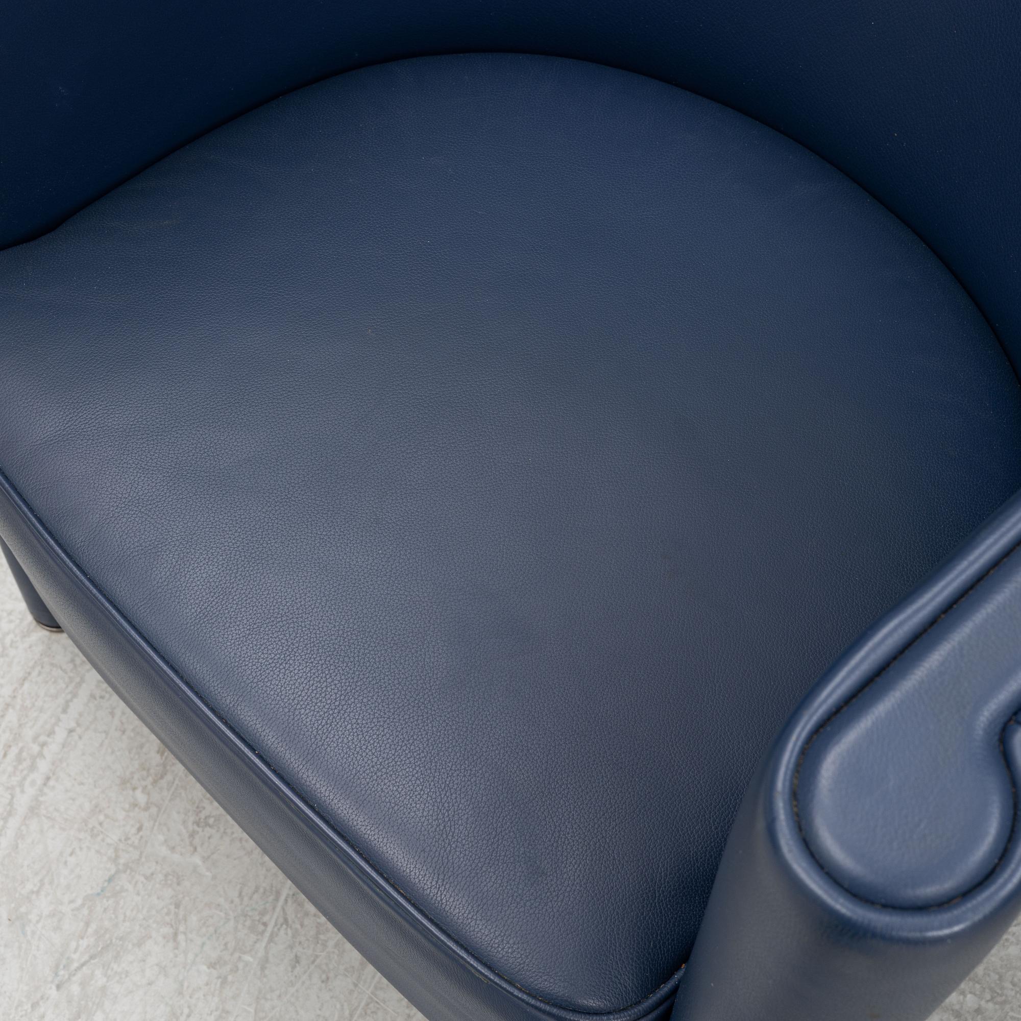 Antonio Citterio, a pair of "Rich" armchairs, Moroso, Italy.