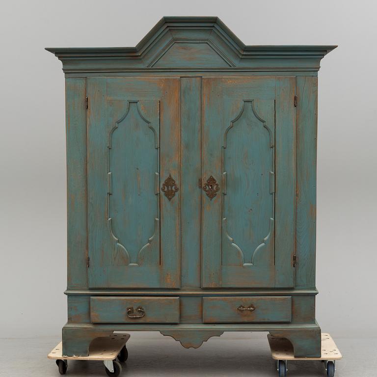 A 18th century baroque cabinet.