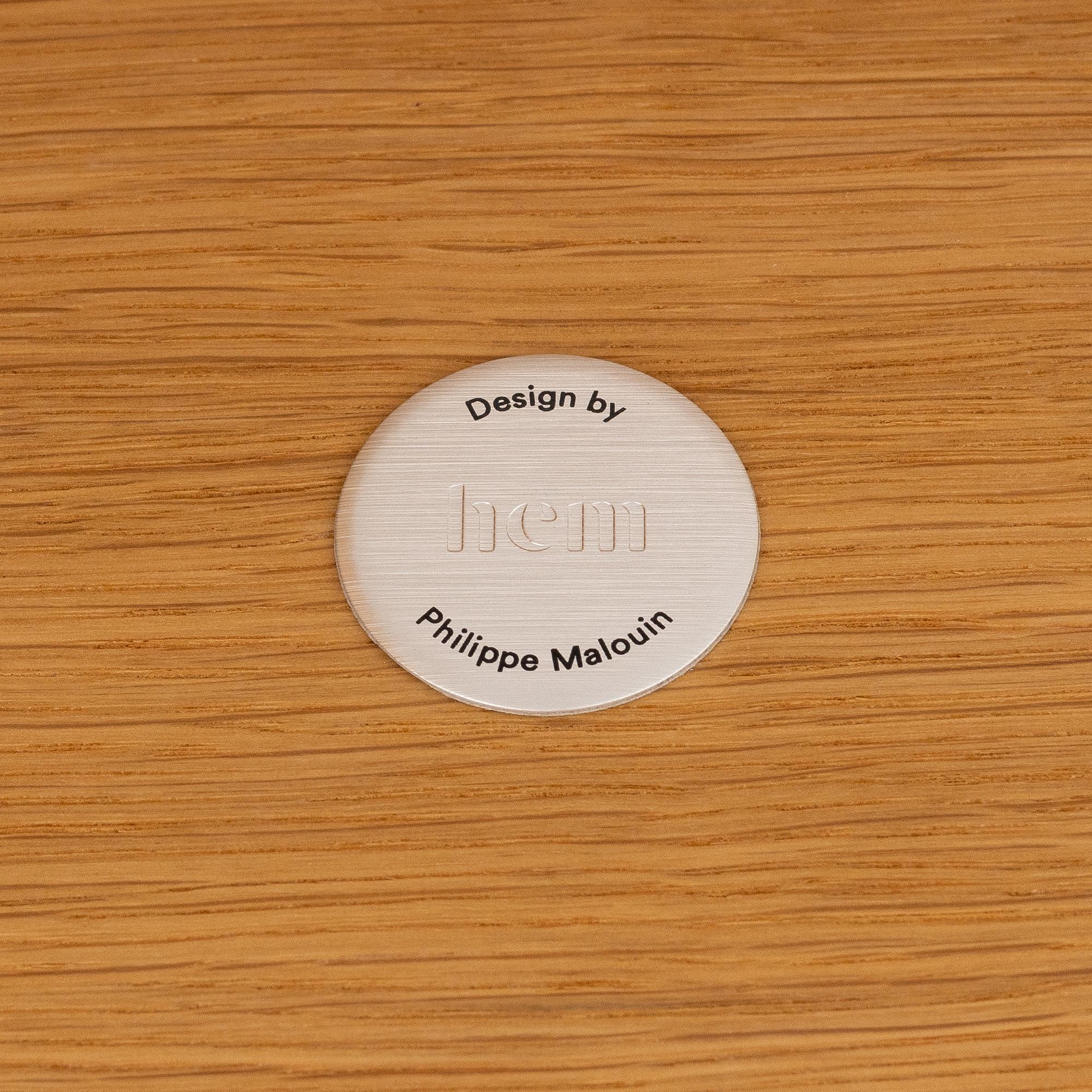 Philippe Malouin, a 'Bookmatch table'. Hem, 2021.