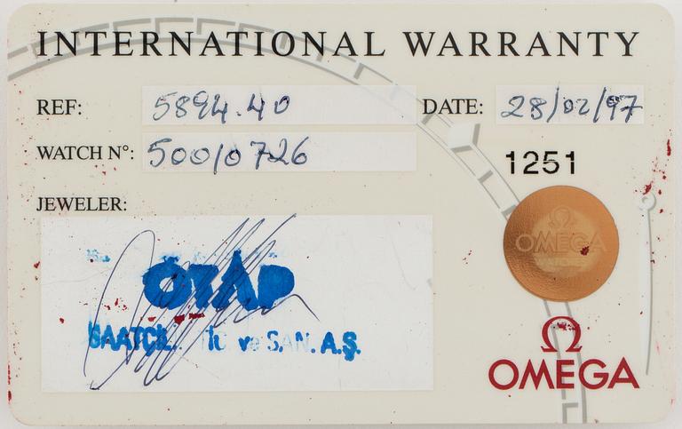 OMEGA, Titane, chronometer, chronograph, wristwatch, 41,5 mm.