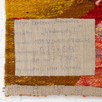 Barbara Basiewicz, tapestry, "Wodorosty I", approx. 96 x 79 cm.